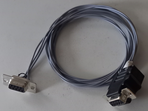 picture 3 wire null modem cable